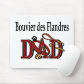 Bouvier des Flandres Dad Gifts Muismat (Met muis)