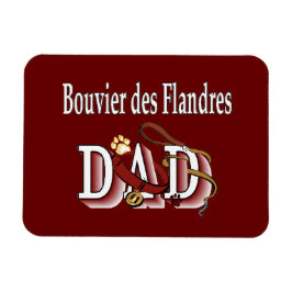 Bouvier des Flandres Dad Magneet