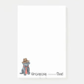 Bouvier des Flandres Dad Post-it Notes (Voorkant)
