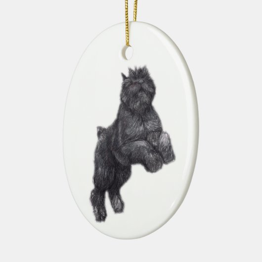 Bouvier des Flandres Dog Art Ornament (Links)