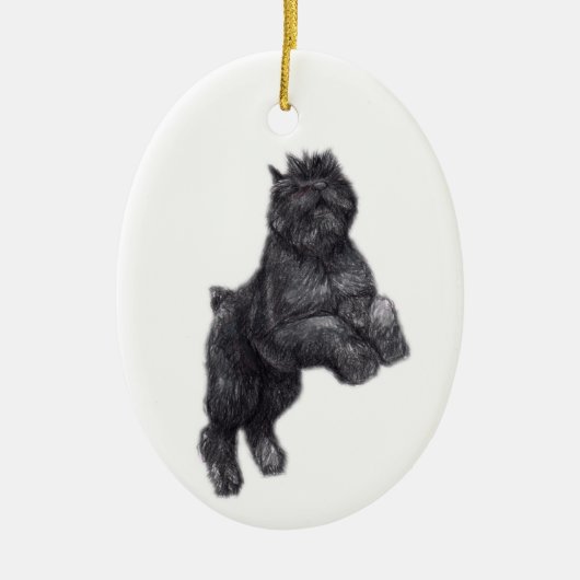 Bouvier des Flandres Dog Art Ornament (Voorkant)