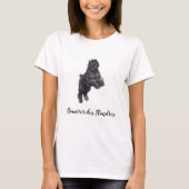 Bouvier des Flandres Dog Art T-Shirt (Voorkant)