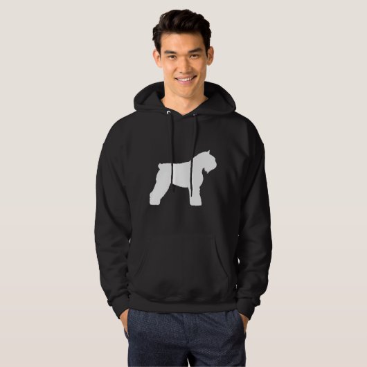 Bouvier des Flandres Dog Hoodie (Voorkant volledig)