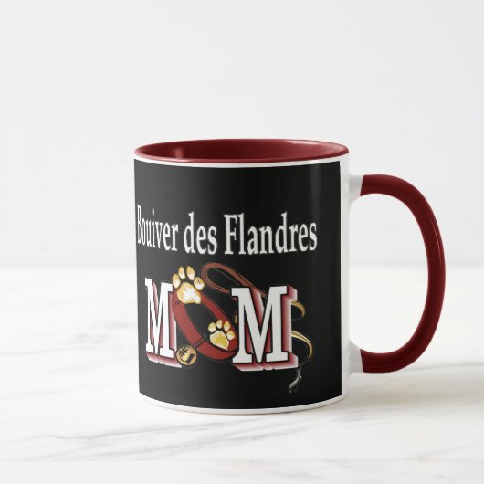 Bouvier des Flandres Dog MOM Mok (Rechts)