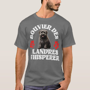 Bouvier des Flandres fluistert T-shirt