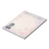 Bouvier des Flandres Heart Ma Notitieblok (Linkerzijde)