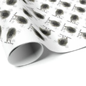 Bouvier des Flandres History Design Cadeaupapier (Rol Hoek)