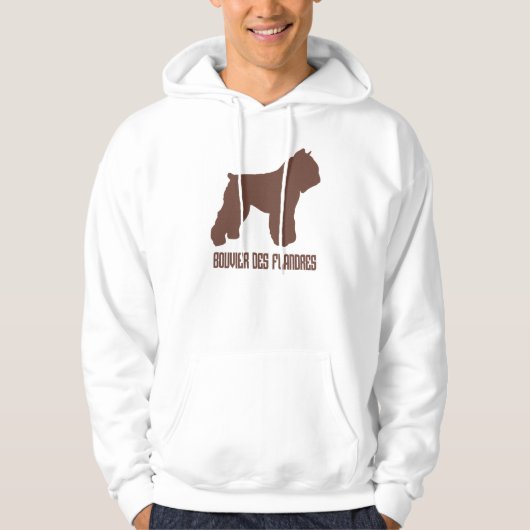 Bouvier des Flandres Hoodie (Voorkant)