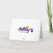 Bouvier des Flandres Kaart (Achterkant)