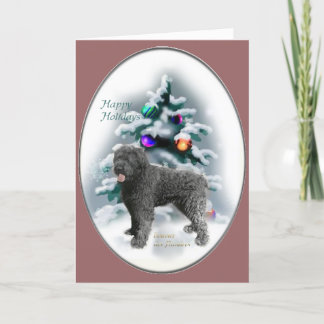 Bouvier des Flandres kerstcadeaus Feestdagen Kaart
