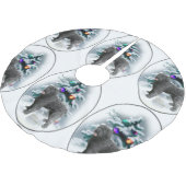 Bouvier des Flandres Kerstmis Kerstboom Rok (Gekanteld)