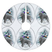 Bouvier des Flandres Kerstmis Kerstboom Rok (Voorkant)