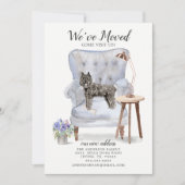 Bouvier des Flandres Moving Announcement Aankondiging (Voorkant)