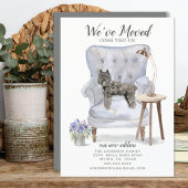 Bouvier des Flandres Moving Announcement Aankondiging