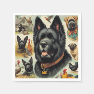  Bouvier des Flandres naadloos Servet