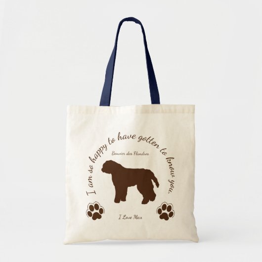 Bouvier des Flandres Original bag Tote Bag (Voorkant)
