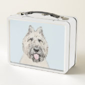 Bouvier des Flandres Painting - Original Dog Art (Achterkant)