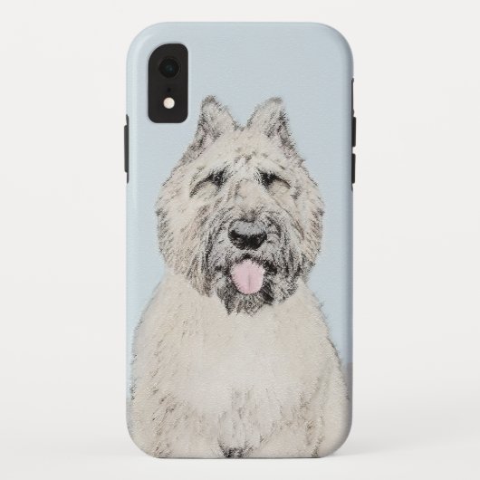 Bouvier des Flandres Painting - Original Dog Art Case-Mate iPhone Case (Achterkant)