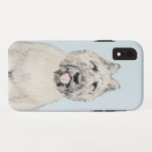 Bouvier des Flandres Painting - Original Dog Art Case-Mate iPhone Case (Achterkant (horizontaal))