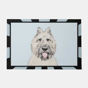 Bouvier des Flandres Painting - Original Dog Art Deurmat