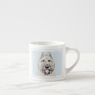 Bouvier des Flandres Painting - Original Dog Art Espresso Kop
