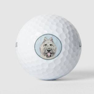 Bouvier des Flandres Painting - Original Dog Art Golfballen
