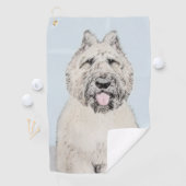 Bouvier des Flandres Painting - Original Dog Art Golfhanddoek (Insitu)