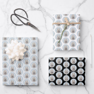 Bouvier des Flandres Painting - Original Dog Art Inpakpapier Vel