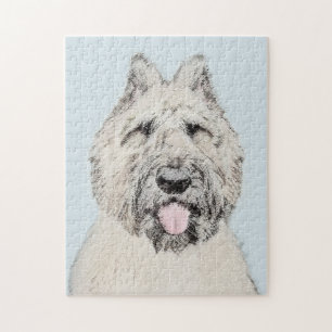 Bouvier des Flandres Painting - Original Dog Art Legpuzzel