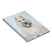Bouvier des Flandres Painting - Original Dog Art Notitieboek (Rechterzijde)