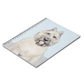 Bouvier des Flandres Painting - Original Dog Art Notitieboek (Linkerzijde)