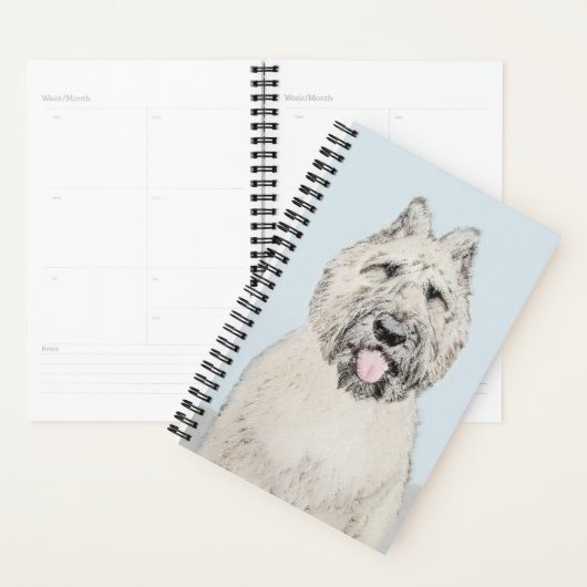 Bouvier des Flandres Painting - Original Dog Art Planner (Display)