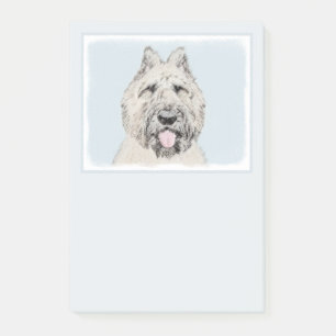Bouvier des Flandres Painting - Original Dog Art Post-it® Notes
