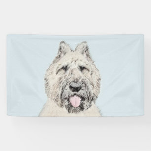 Bouvier des Flandres Painting - Original Dog Art Spandoek