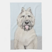 Bouvier des Flandres Painting - Original Dog Art Theedoek (Verticaal)
