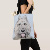 Bouvier des Flandres Painting - Original Dog Art Tote Bag (Dichtbij)