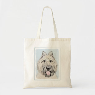 Bouvier des Flandres Painting - Original Dog Art Tote Bag