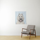 Bouvier des Flandres Painting - Original Dog Art Wandkleed (In situ)