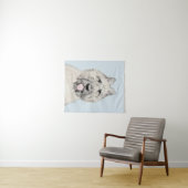 Bouvier des Flandres Painting - Original Dog Art Wandkleed (In Situ (horizontaal))