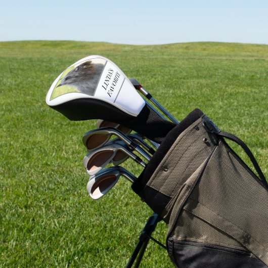 Bouvier des Flandres Personalized Golfheadcover (Insitu)