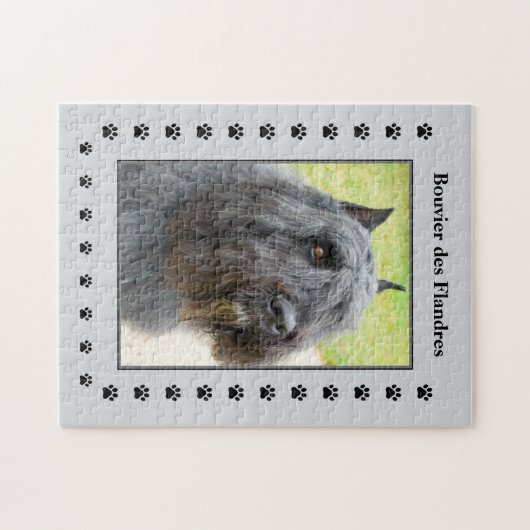 Bouvier des Flandres Photo Legpuzzel (Horizontaal)