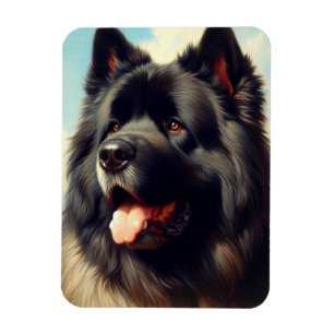  Bouvier des Flandres Schilderen Magneet