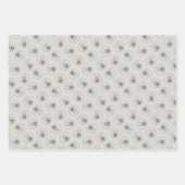 Bouvier des Flandres Schilderij Fawn Brindle Dog A Inpakpapier Vel (Voorkant 2)