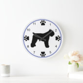 Bouvier des Flandres Silhouette Grote Klok (Huis)