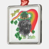 Bouvier des Flandres St Patricks Metalen Ornament (Links)
