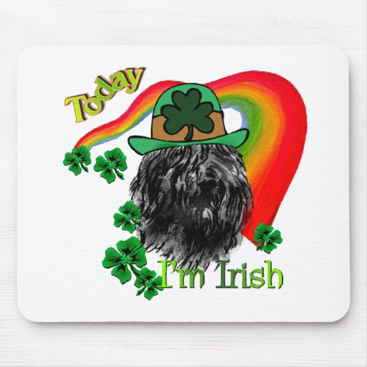 Bouvier des Flandres St Patricks Muismat (Voorkant)
