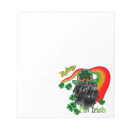 Bouvier des Flandres St Patricks Notitieblok