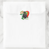 Bouvier des Flandres St Patricks Ronde Sticker (Tas)