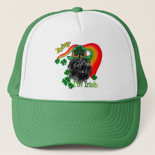 Bouvier des Flandres St. Patricks Trucker Pet (Voorkant)