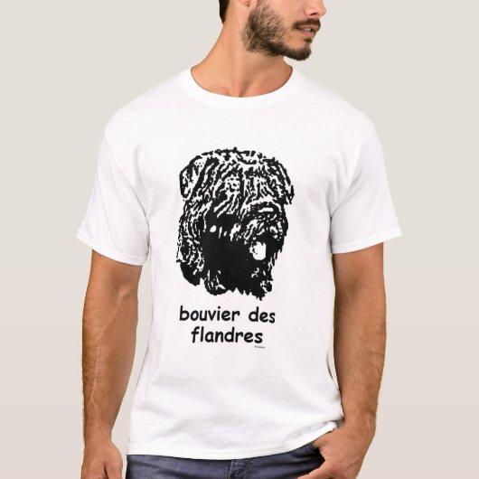 Bouvier des Flandres T-shirt (Voorkant)